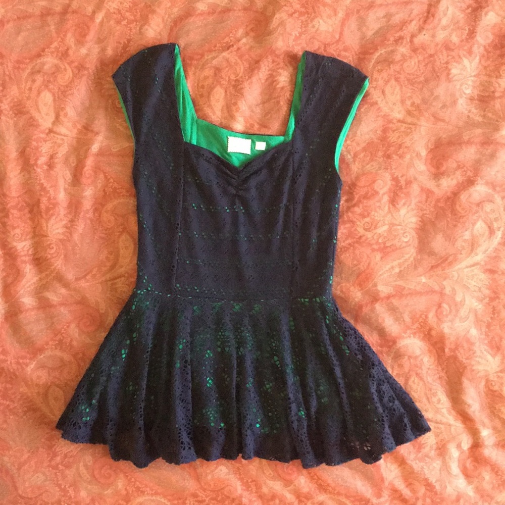 Anthropologie "postage" top