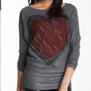Boatneck dolman sweater