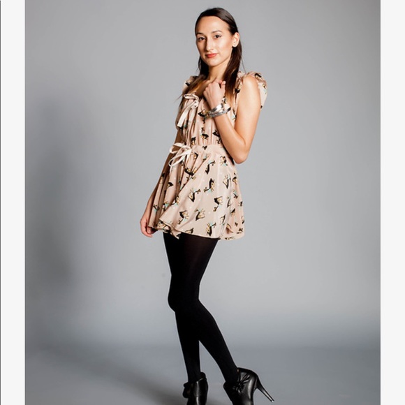 Tunic top/dress - deer print - Picture 2 of 4