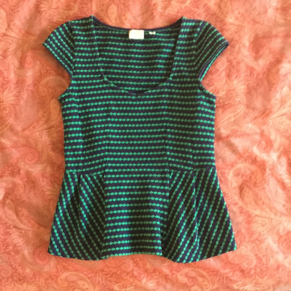 Anthropologie "postage" top