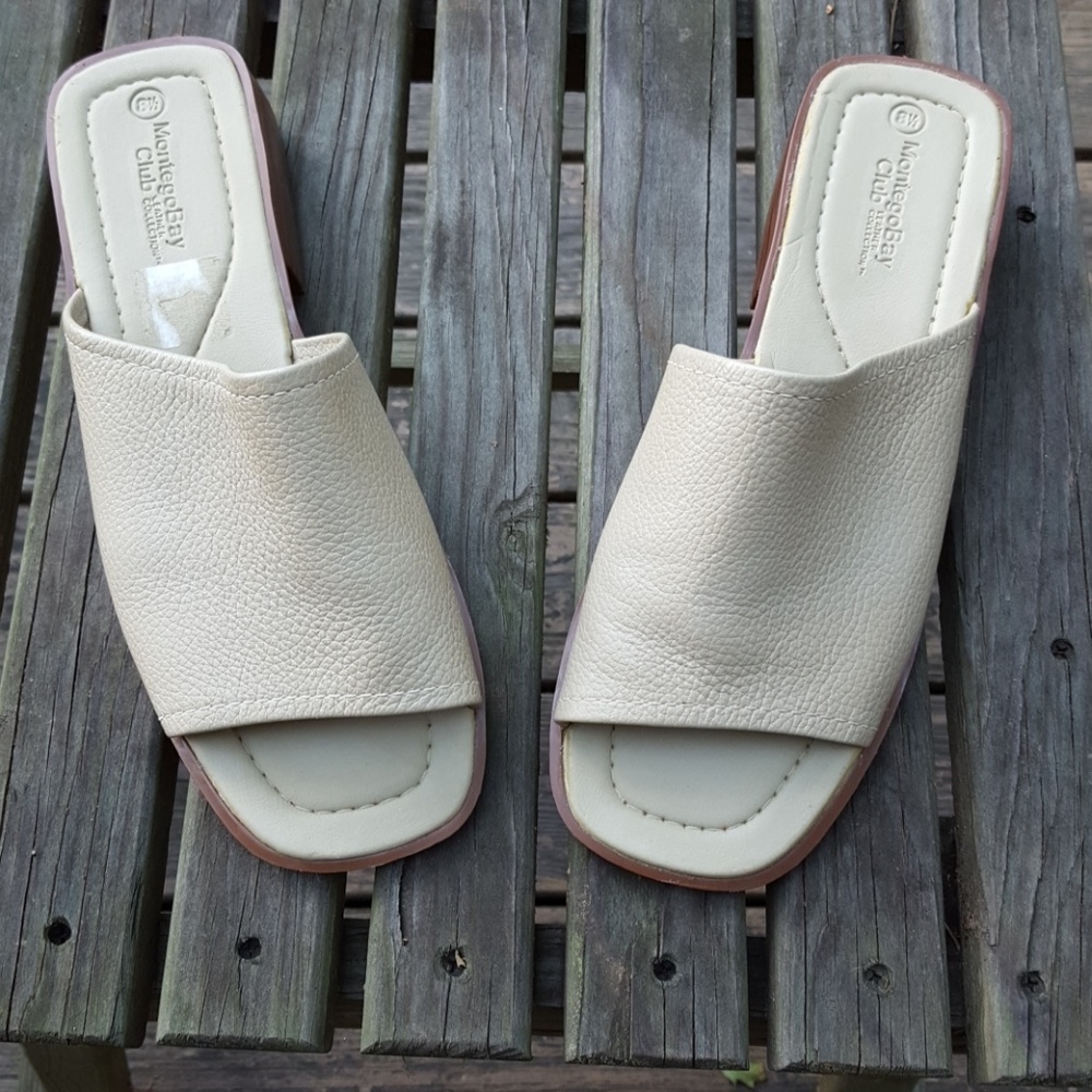 MontegoBay Club leather collection sandals