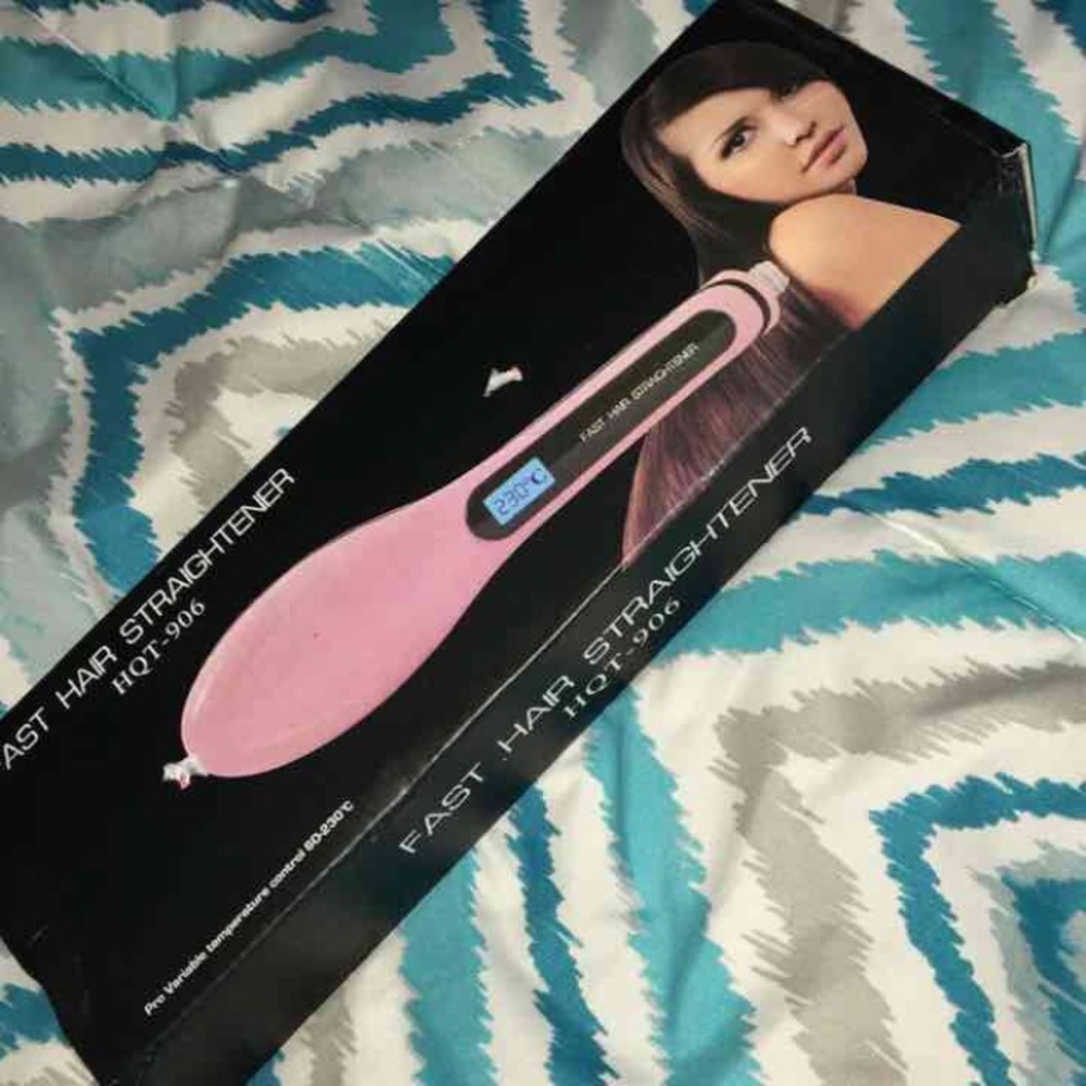 Fast hair straightener