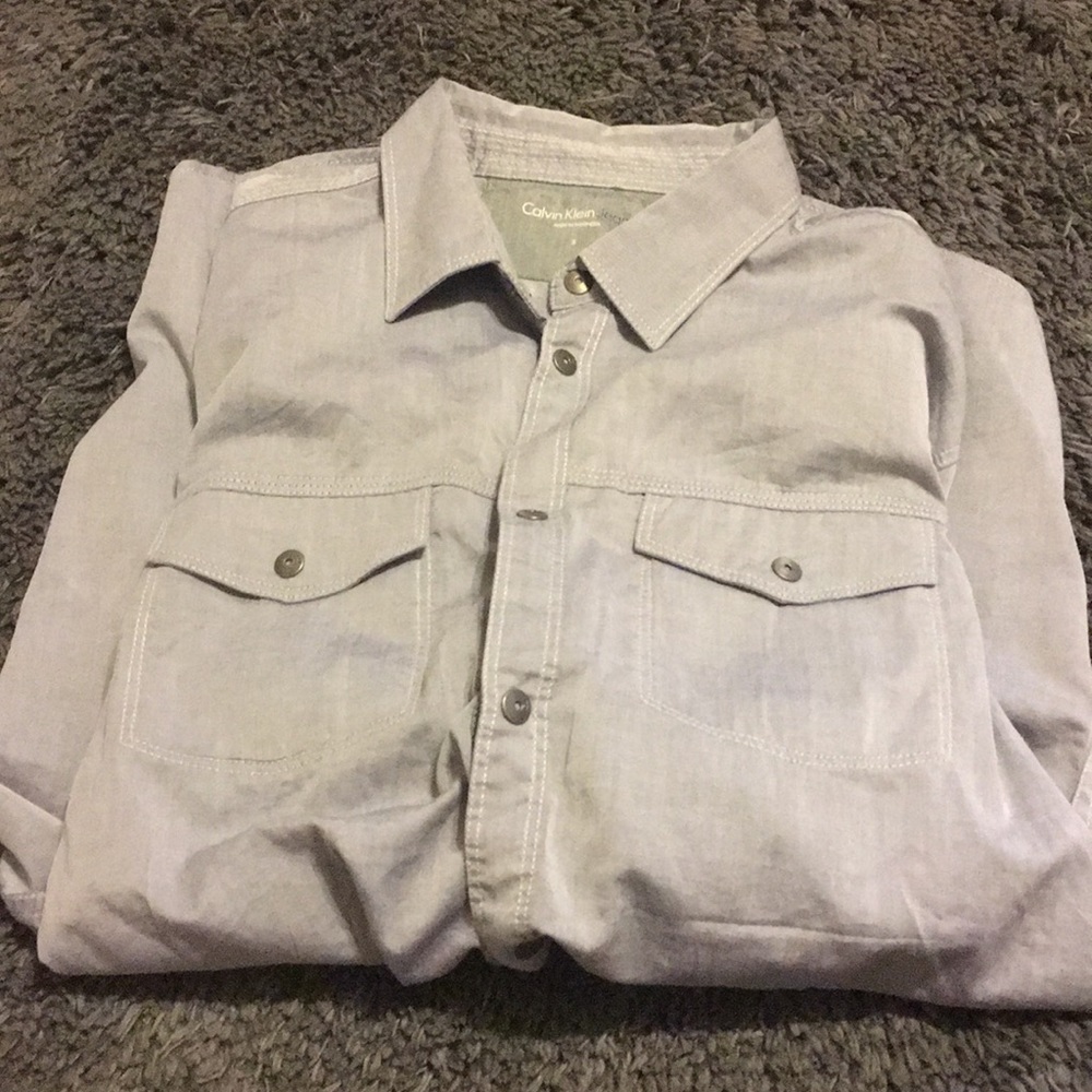 Button Up//Calvin Klein