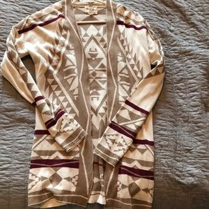 Aztec cardigan
