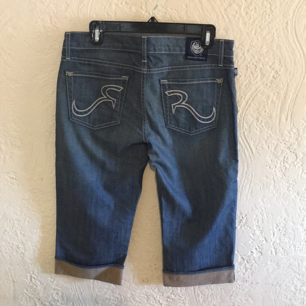 Rock & Republic Brodie Cropped Jeans Size 29