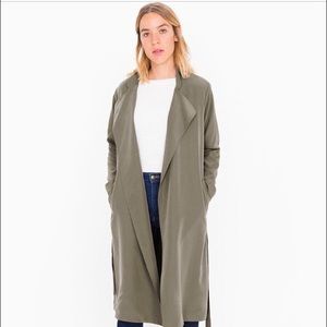 American Apparel Dylan trench (olive green)