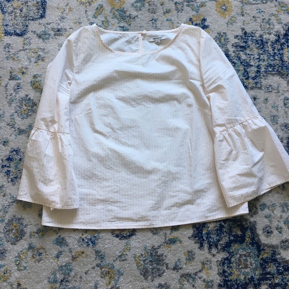 Madewell bell sleeved blouse