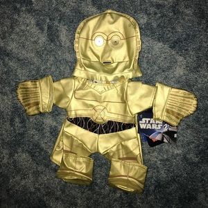 Star Wars C3PO Build-A-Bear Outfit NWT