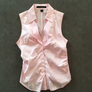 Lightly worn sleeveless blouse