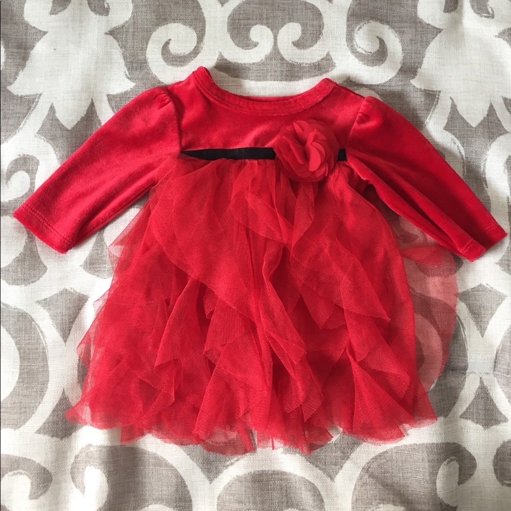 Christmas Red Baby Girl Dress For The Holidays!