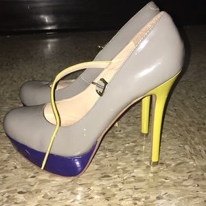 Steve Madden Color Block Pumps