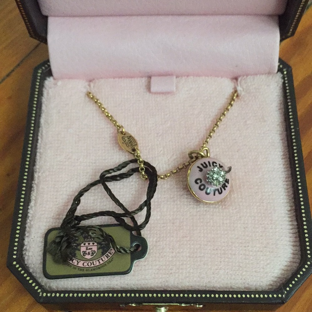 Juicy Couture cupcake necklace- NWT