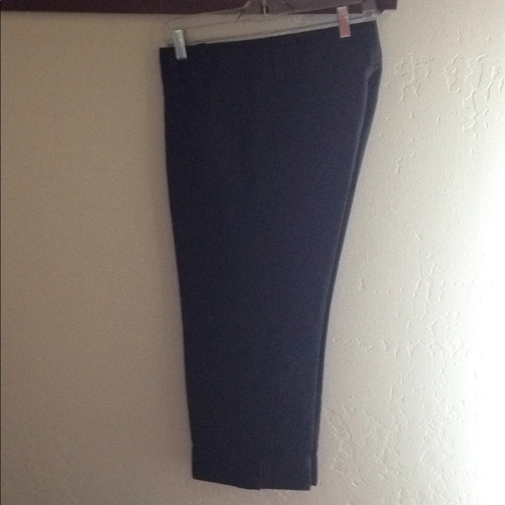 J. Crew city fit black Capri pants