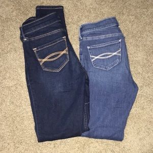 Pack of two Abercrombie kids jeans- size 11/12