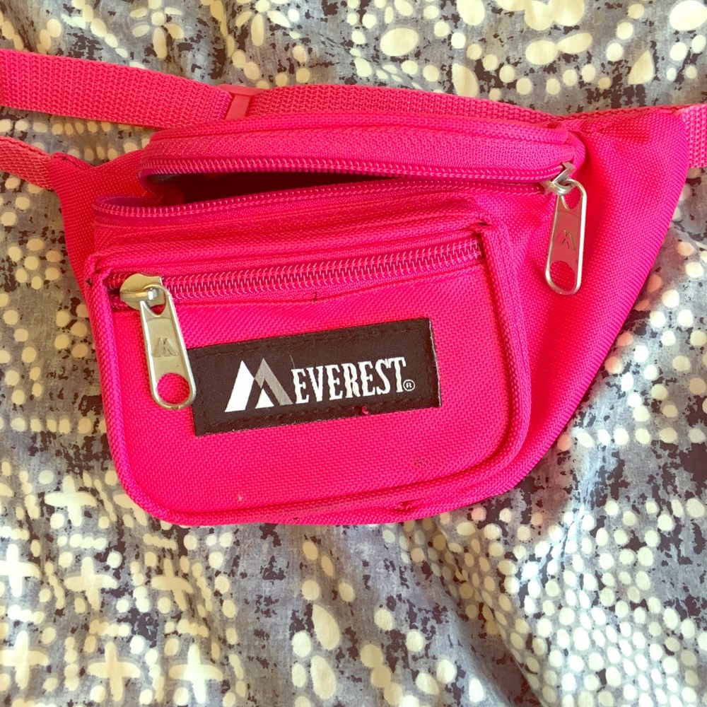 Small pink fanny pack