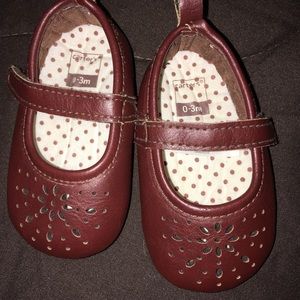 Carter Brand Brown Baby Doll Shoe