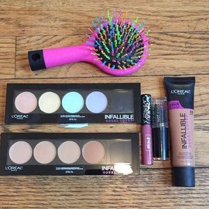 L'Oréal contour kit & kat von d liquid lipstick 💄