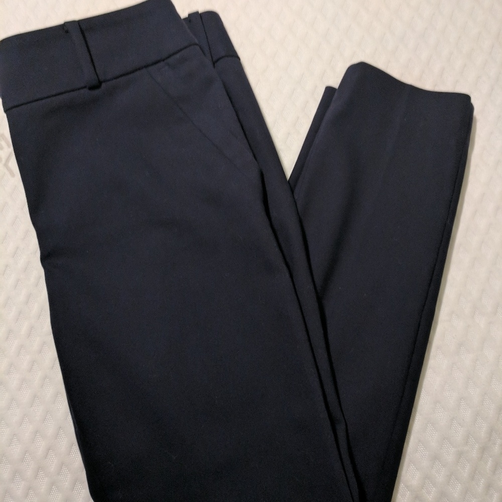 Ann Taylor Loft Marissa Skinny Navy Pant