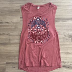 Dave Matthews Band concert muscle tank size M