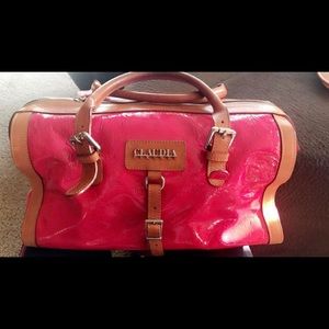 Hot Pink Leather bag