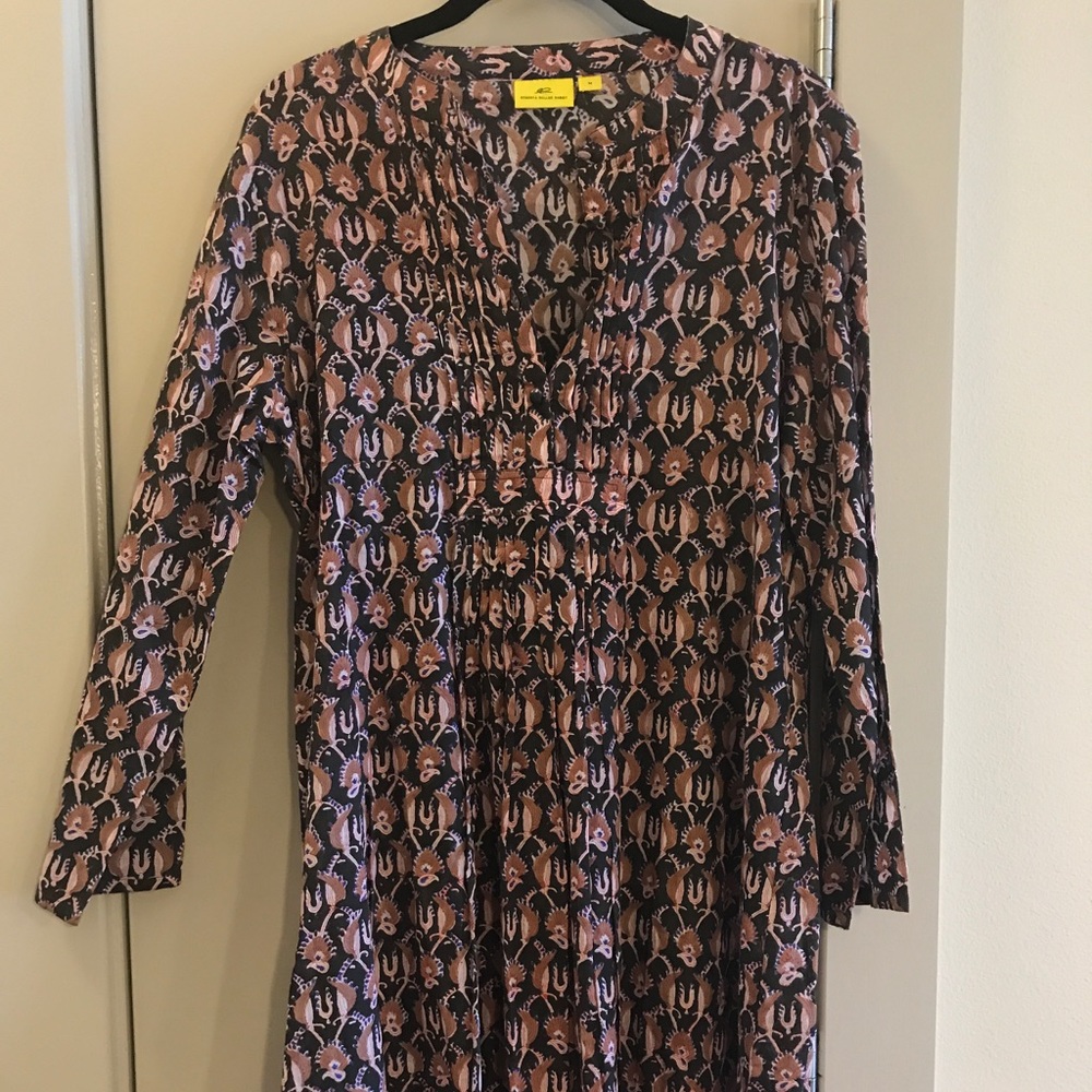 ROBERTA ROLLER RABBIT ARLES DRESS BROWN