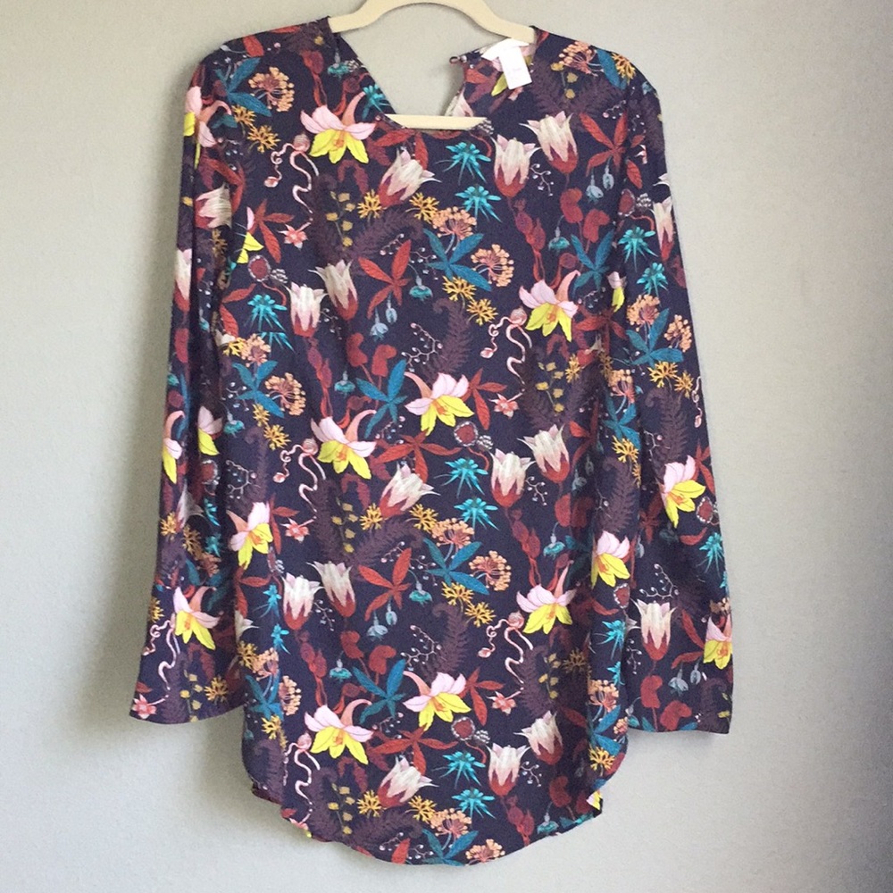 H&M Flowered Blouse