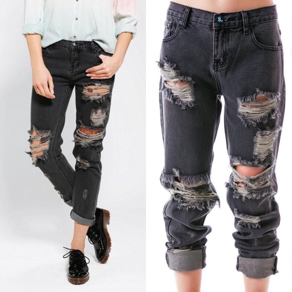 One Teaspoon Free People Awesome Baggies