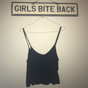 Navy blue brandy melville tank top