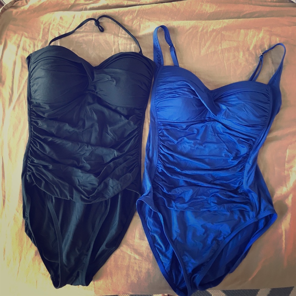 Two LaBlanca one piece swimsuits
