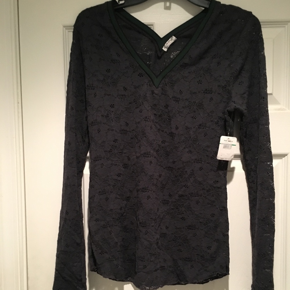 Free People Lace Top