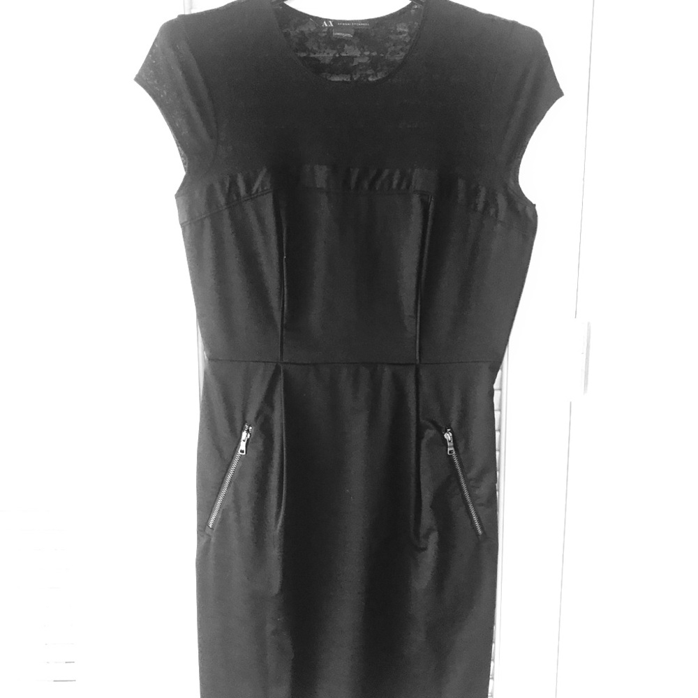 Armani Exchange "little black dress"
