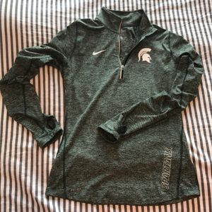Nike Dry Fit Michigan State top