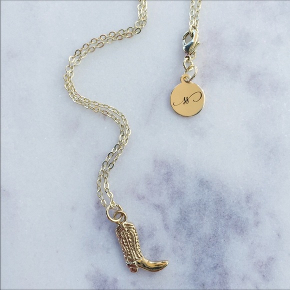 Simple Sanctuary Jewelry - 🆕DAINTY COWBOY BOOT NECKLACE