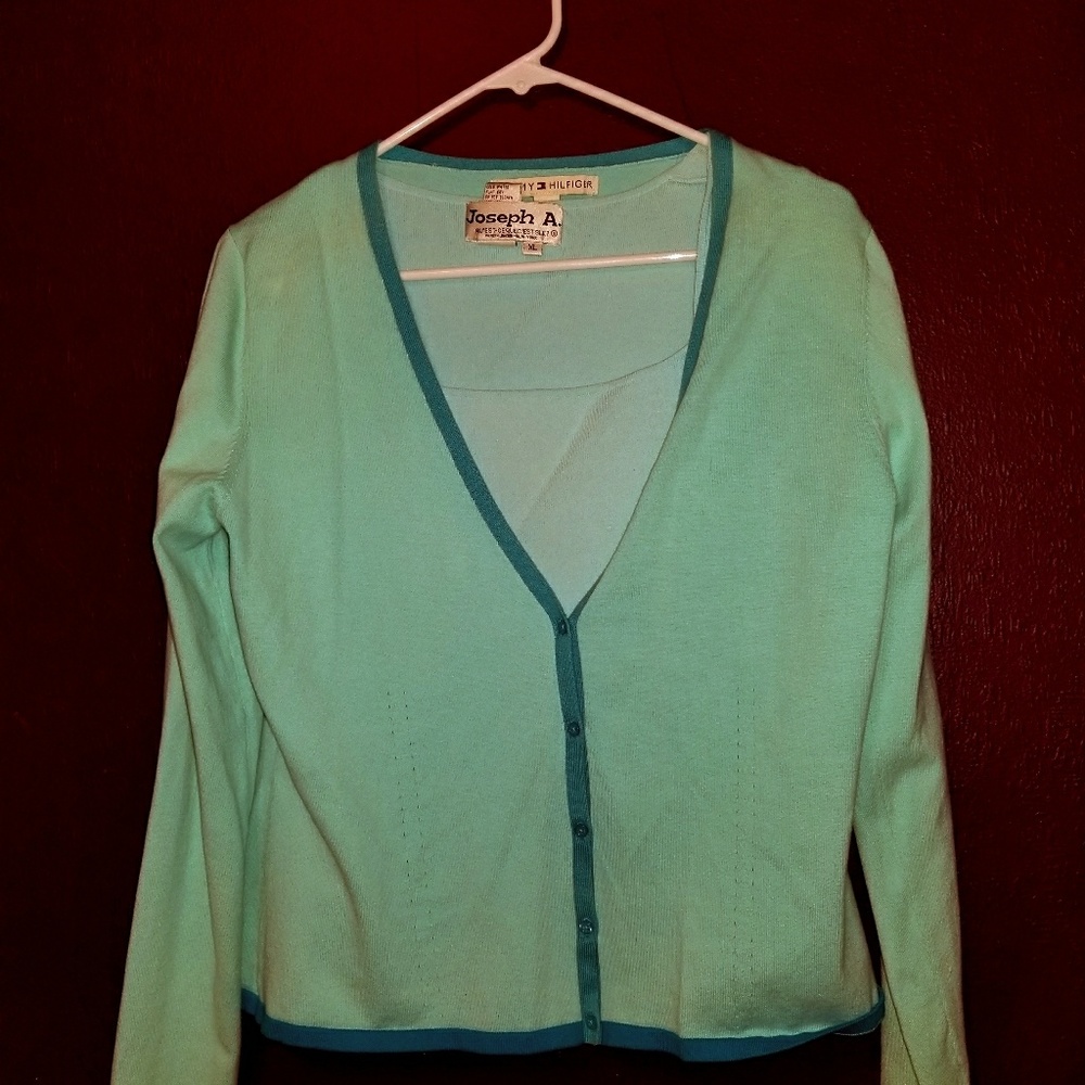 Joseph A tank top with tommy hilfiger sweater