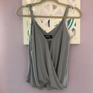 Lulu's Drapey Cross Front Tank