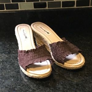 Brown sandals