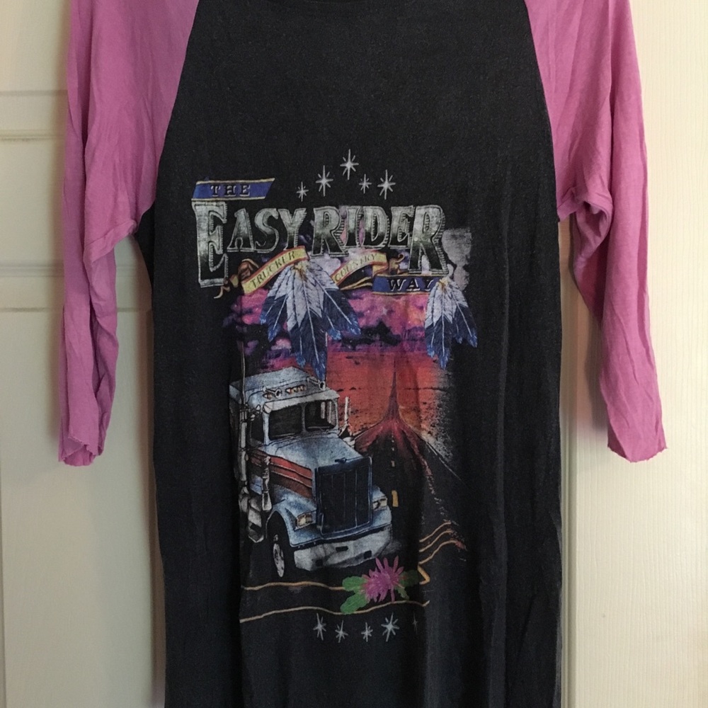 😁SOLD😁Spell Designs Easy Rider Raglan size XS - Picture 2 of 2