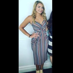 BCBGeneration Faux Wrap Dress