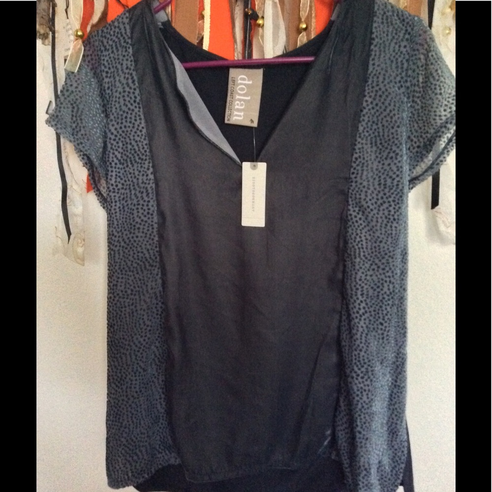 Anthropology Velvet/velour top