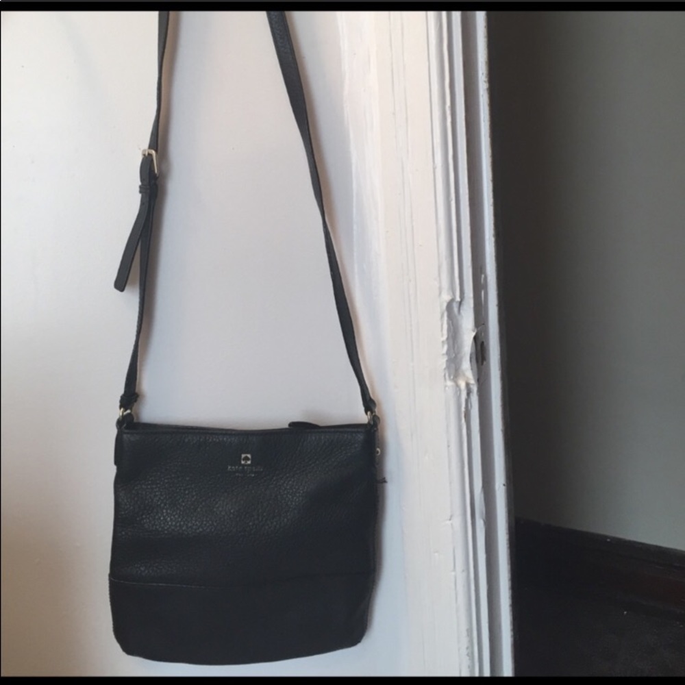 Kate Spade black cross body purse