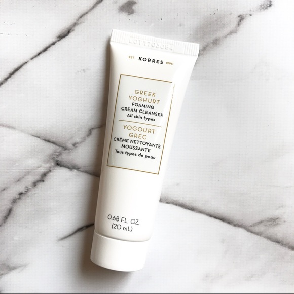 korres greek yoghurt foaming cleanser