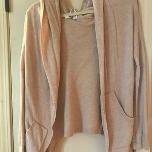 LIKE NEW oatmeal colored Lululemon sweater