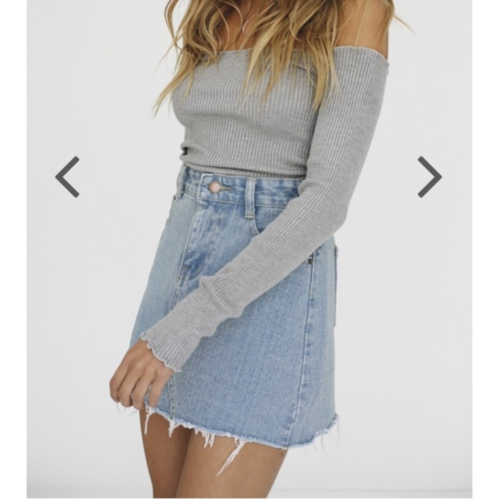 NWT Verge Girl Jean skirt!