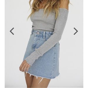 NWT Verge Girl Jean skirt!