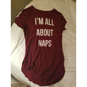 All about naps tee