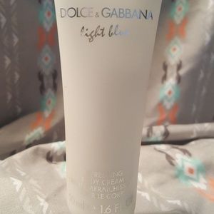 D&G Light Blue body cream