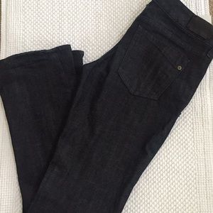 👖EXPRESS STELLA BARELY BOOT JEANS WITH A HEM👖