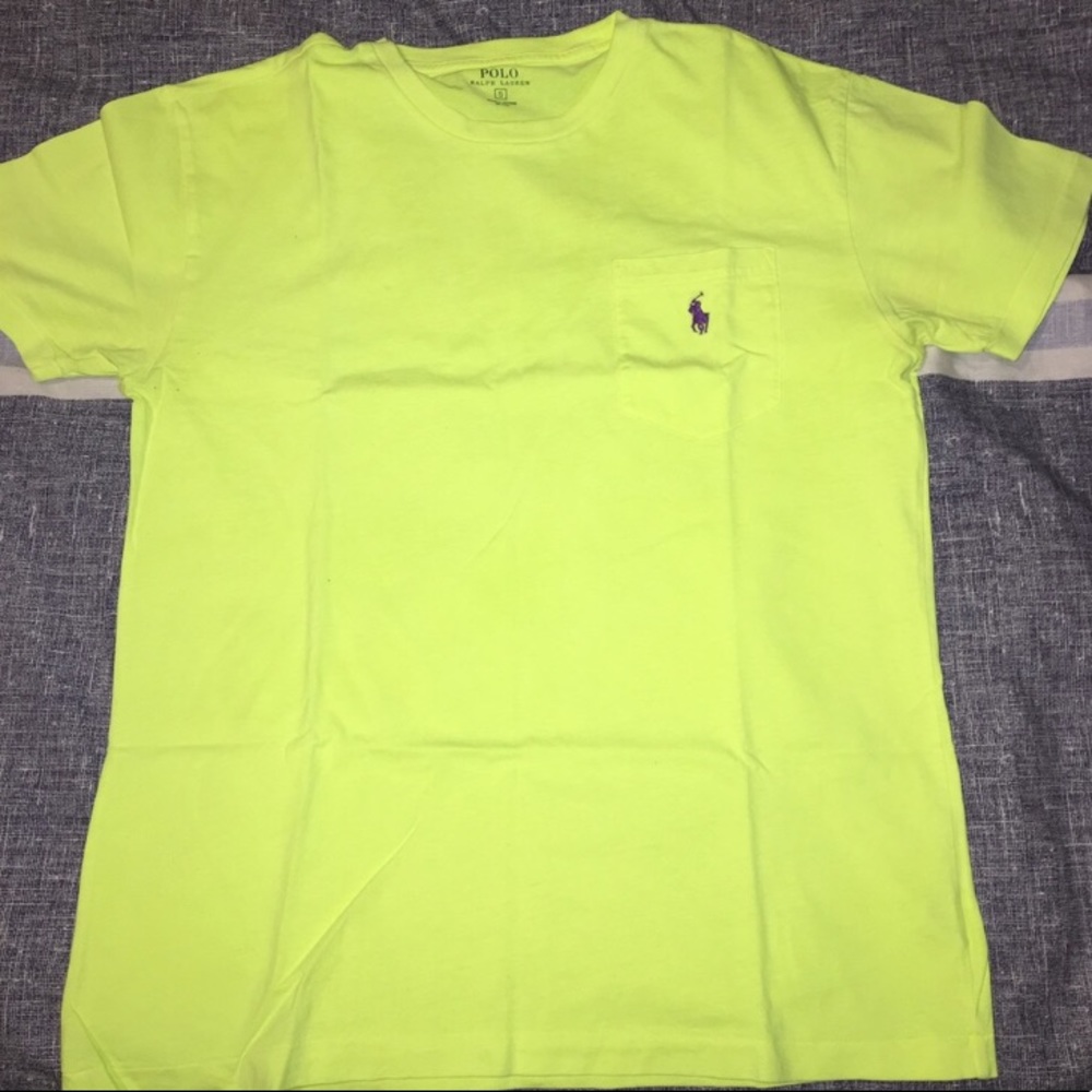 Neon Polo Crew Neck