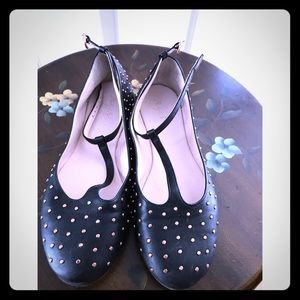 Girls Back Shoes with Studs
