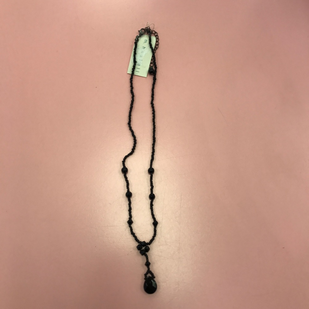 Black bead necklace🖤